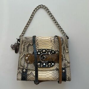 REAL SNAKE Guess crossbody bag
